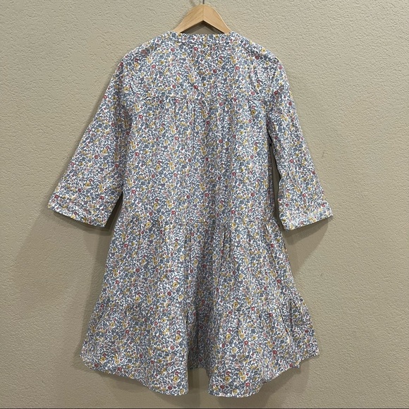 APIECE APART Maurino Floral Drop Waist Mini Dress in Sweet Multi Sz M Luxury EUC - Picture 9 of 12